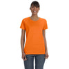 Gildan Women's Safety Orange 5.3 oz. T-Shirt