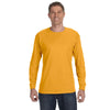 Gildan Men's Gold 5.3 oz. Long Sleeve T-Shirt