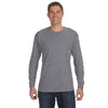 Gildan Men's Graphite Heather 5.3 oz. Long Sleeve T-Shirt