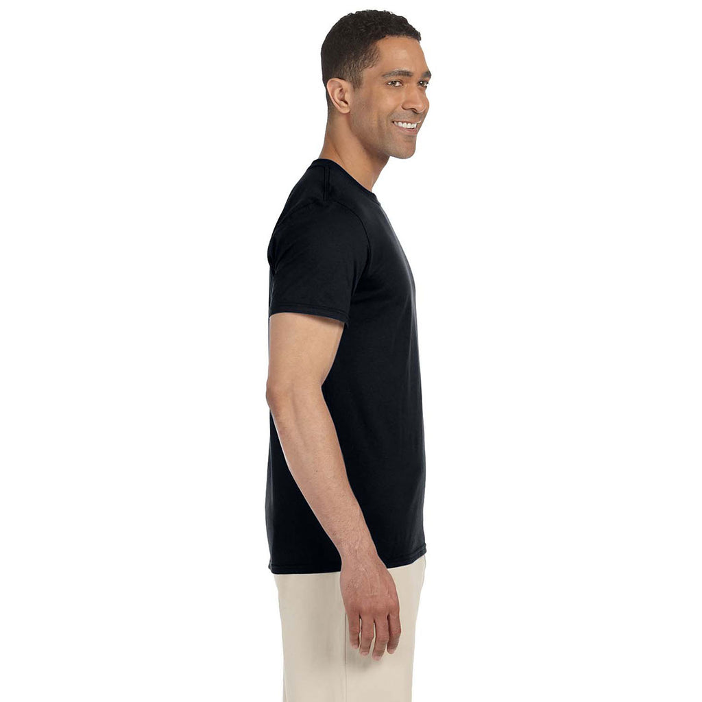 Gildan Men's Black Softstyle 4.5 oz. T-Shirt