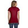 Gildan Women's Antique Cherry Red Softstyle 4.5 oz. Fitted T-Shirt