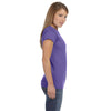 Gildan Women's Heather Purple Softstyle 4.5 oz. Fitted T-Shirt