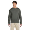 Gildan Men's Military Green Softstyle 4.5 oz. Long-Sleeve T-Shirt