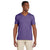 Gildan Men's Heather Purple Softstyle 4.5 oz. V-Neck T-Shirt