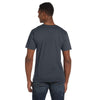 Gildan Men's Charcoal Softstyle 4.5 oz. V-Neck T-Shirt