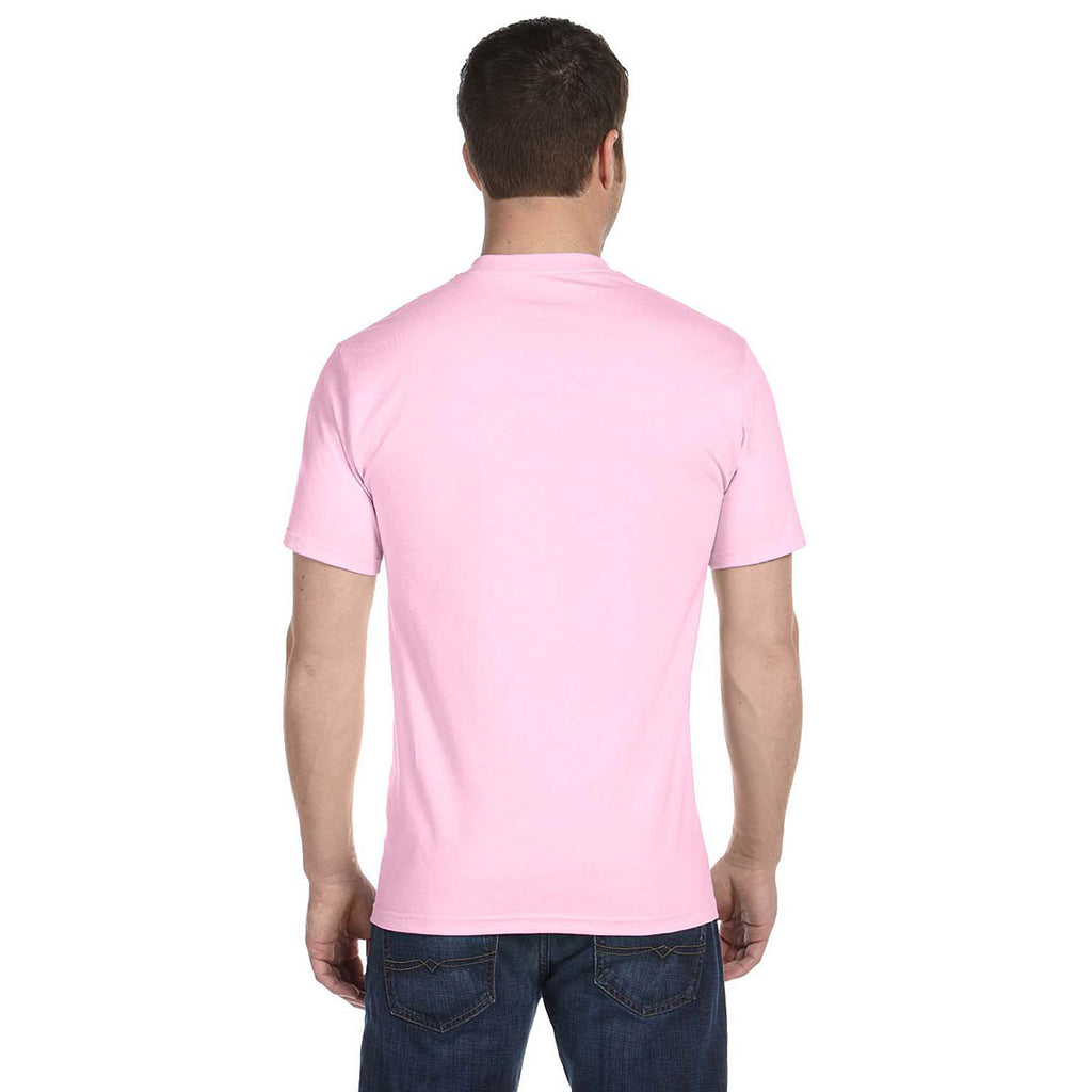 Gildan Unisex Light Pink 5.5 oz. 50/50 T-Shirt