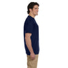 Gildan Unisex Navy 5.5 oz. 50/50 Pocket T-Shirt