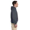 Gildan Unisex Charcoal Premium Cotton Ringspun Hooded Sweatshirt