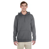 Gildan Men's Charcoal Performance 7 oz. Tech Hooded Sweatshirt