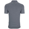 Greg Norman Men's Black Protek Micro Stripe Polo