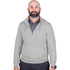 Greg Norman Men's Grey/Heather Lab 1/4 Zip Hoodie