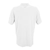 Greg Norman Men's White Play Dry Performance Mesh Polo