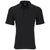 Greg Norman Men's Black X-Lite 50 Solid Woven Polo