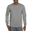 Gildan Unisex Graphite Heather Hammer 6 oz. Long-Sleeve T-Shirt