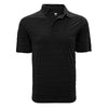 Levelwear Men's Heather Black Sway Polo