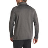 UNRL Men's Heather Charcoal Interlock Quarter Zip