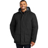 Port Authority Men's Deep Black Latitude Waterproof Heavyweight Parka