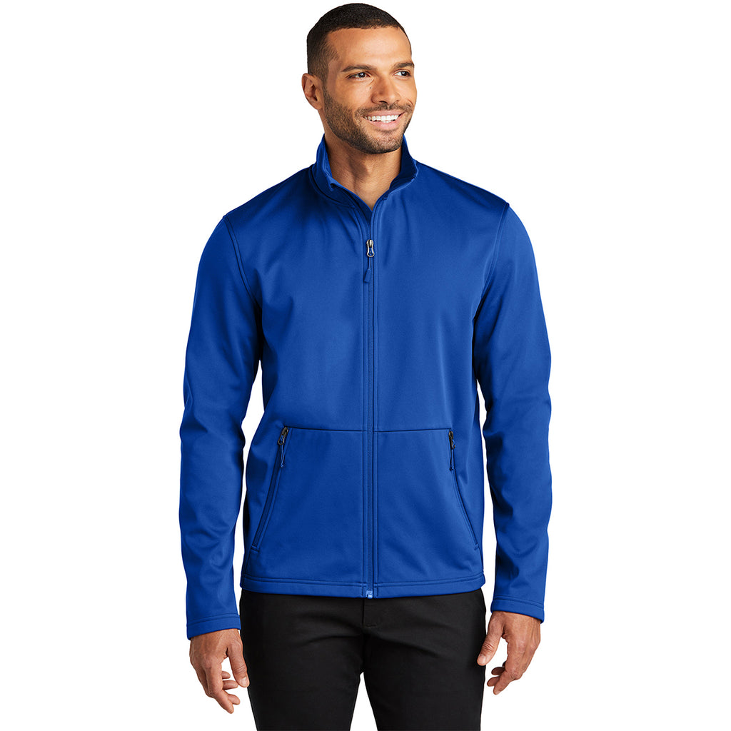 Port Authority Men's True Royal Flexshell Jacket