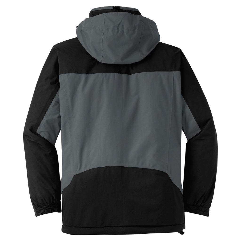 Port Authority Men's Graphite/Black Nootka Jacket