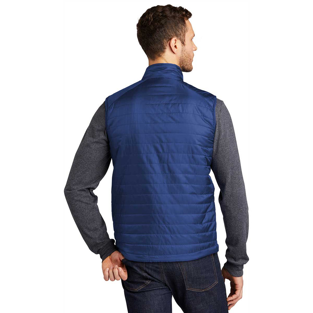 Port Authority Men's Cobalt Blue Packable Puffy Vest