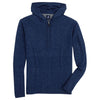 Johnnie-O Men's Navy Mitch Wool Cashmere Blend 1/4 Zip Hoodie