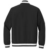 Sport-Tek Men's Black Insulated Varsity Jacket