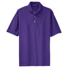 Sport-Tek Men's Purple Dri-Mesh Polo