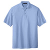 Port Authority Men's Light Blue Extended Size Silk Touch Polo