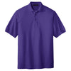 Port Authority Men's Purple Extended Size Silk Touch Polo