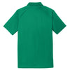 Port Authority Men's Jewel Green Crossover Raglan Polo