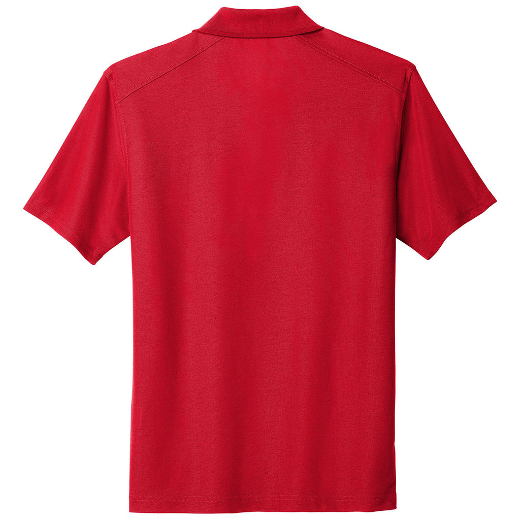 Port Authority Men's Apple Red EZPerformance Pique Polo