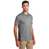 Port Authority Men's Black/White Gingham Polo