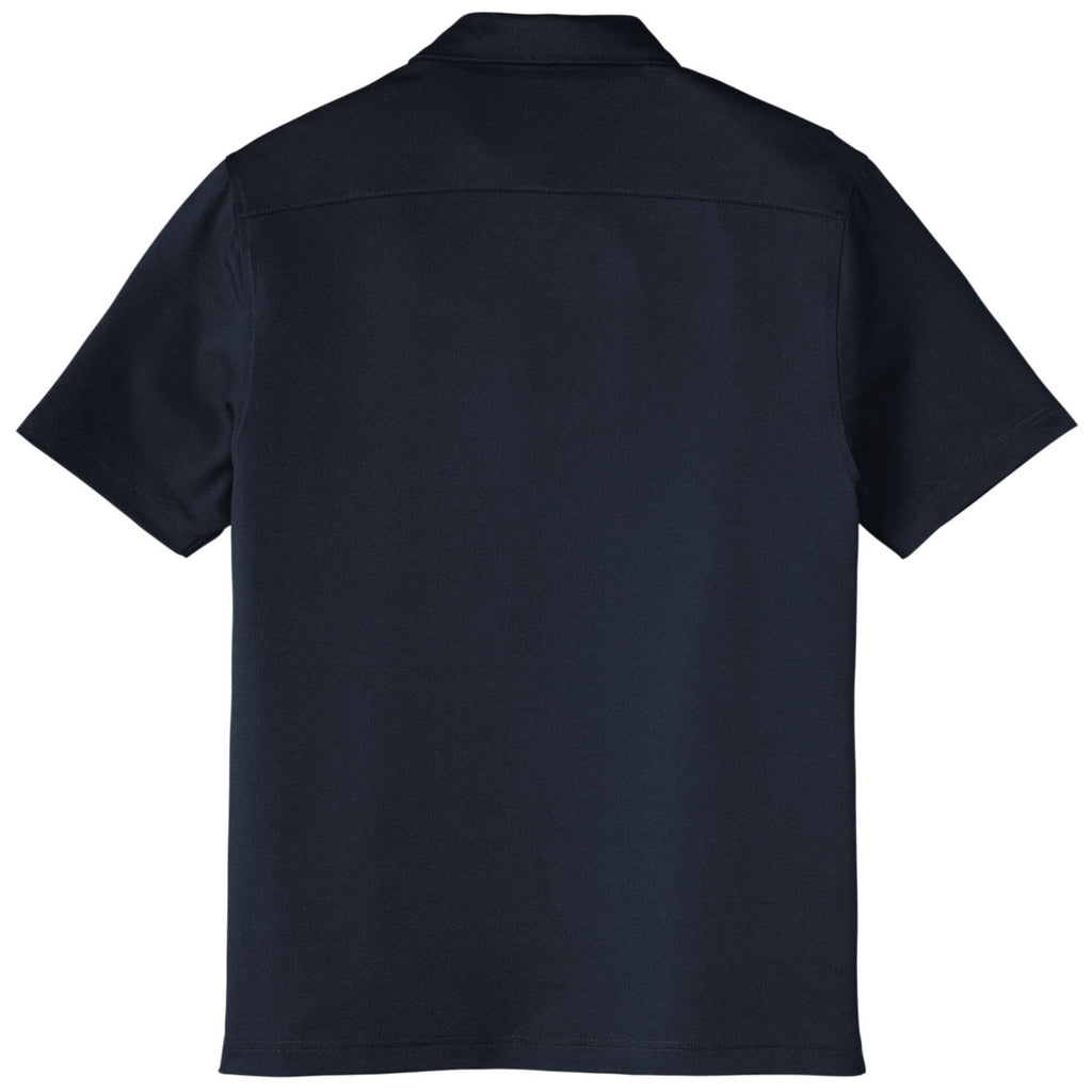 Port Authority Men's River Blue Navy City Stretch Polo