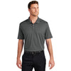 Port Authority Men's Graphite City Stretch Flat Knit Polo