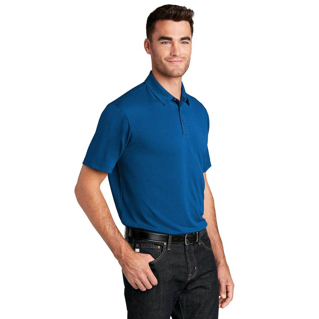 Port Authority Men's True Blue UV Choice Pique Polo