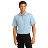 Port Authority Men's Cloud Blue SuperPro React Polo