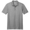 Port Authority Men's Charcoal Heather Fine Pique Blend Polo