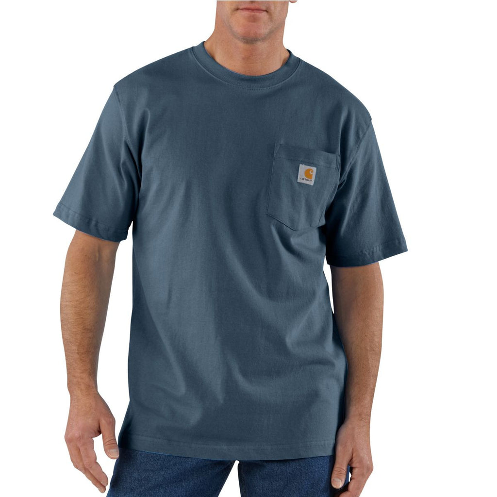 Carhartt Men's Tall Bluestone Workwear Pocket S/S T-Shirt