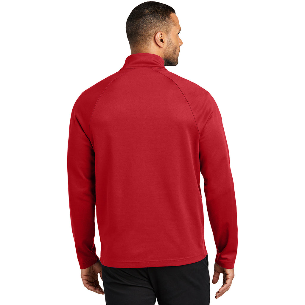 Port Authority Men's Rich Red C-FREE Cypress 1/4 Zip