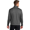 Port Authority Men's Grey Steel Heather C-FREE Double Knit Full-Zip