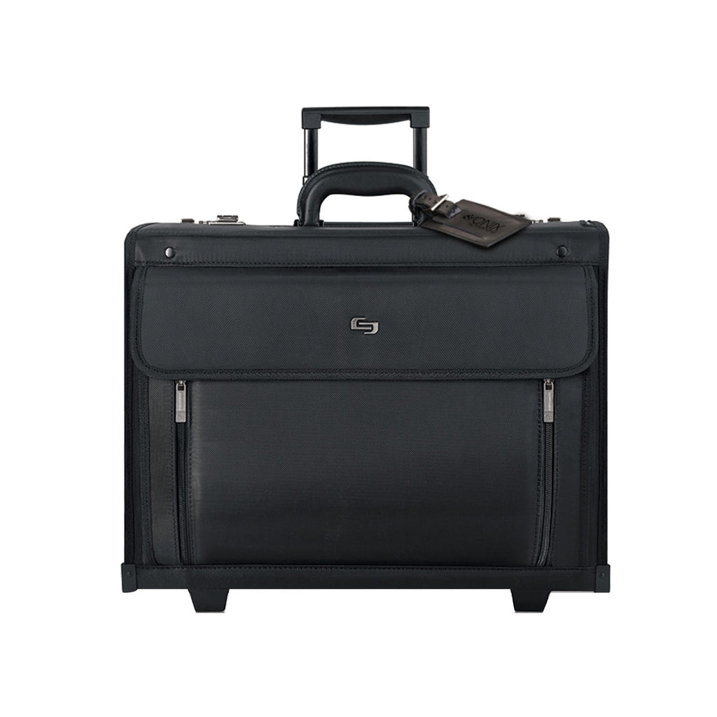 Solo Black Herald Rolling Catalog Hard Case