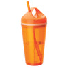 Sovrano Orange Bali 16 oz. Double Wall AS Tumbler