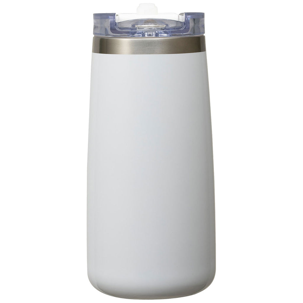 Perka White Erie 16 oz. Double Wall Stainless Steel Tumbler