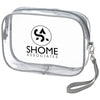 Logomark Clear Cyrus Zippered Pouch