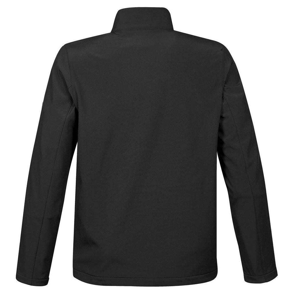 Stormtech Men's Black/Azure Blue Orbiter Softshell