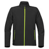 Stormtech Men's Black/Kiwi Orbiter Softshell