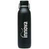 Perka Black Dashing 20 oz. Double Wall Stainless Steel Bottle