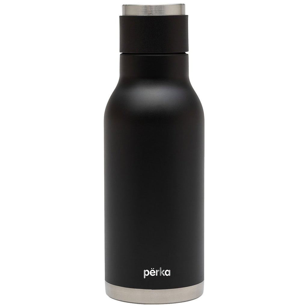 Perka Black Lynx 18 oz. Double Wall, Stainless Steel Water Bottle