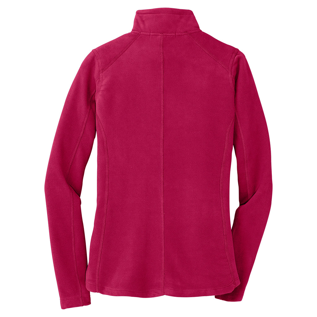 Port Authority Women's Dark Fuchsia Microfleece Jacket