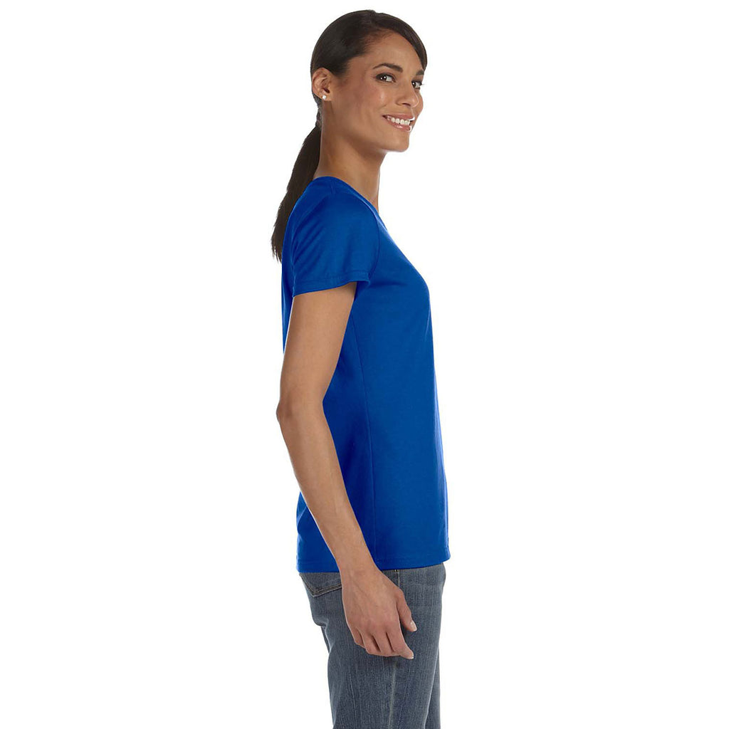 Fruit of the Loom Women's Royal 5 oz. HD Cotton T-Shirt